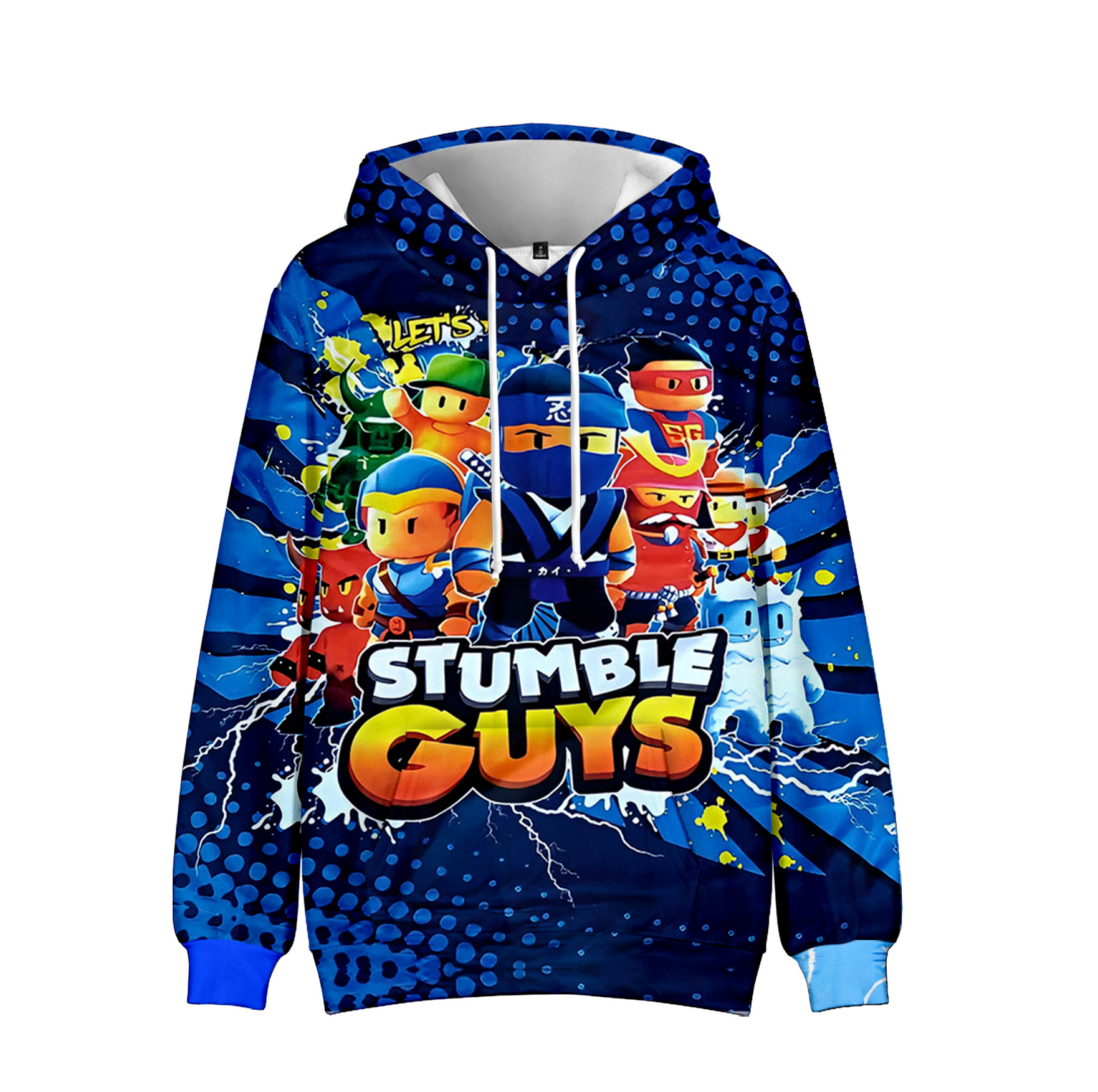 2023 Stumble Guys 3D Print Hoodies Sweatshirts Children Boys Girls Anime Tracksuit Leisure Hooded Pullovers Women - Stumble Guys Plush