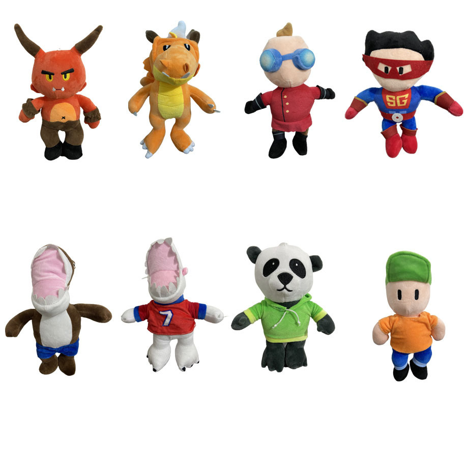 25-30cm 9pcs/set Stumble Guys Cartoon Game Stuffed Toy Plush 2 - Stumble Guys Plush S467dc97c35584f4895637c63cdae4c7b3 - Stumble Guys Plush